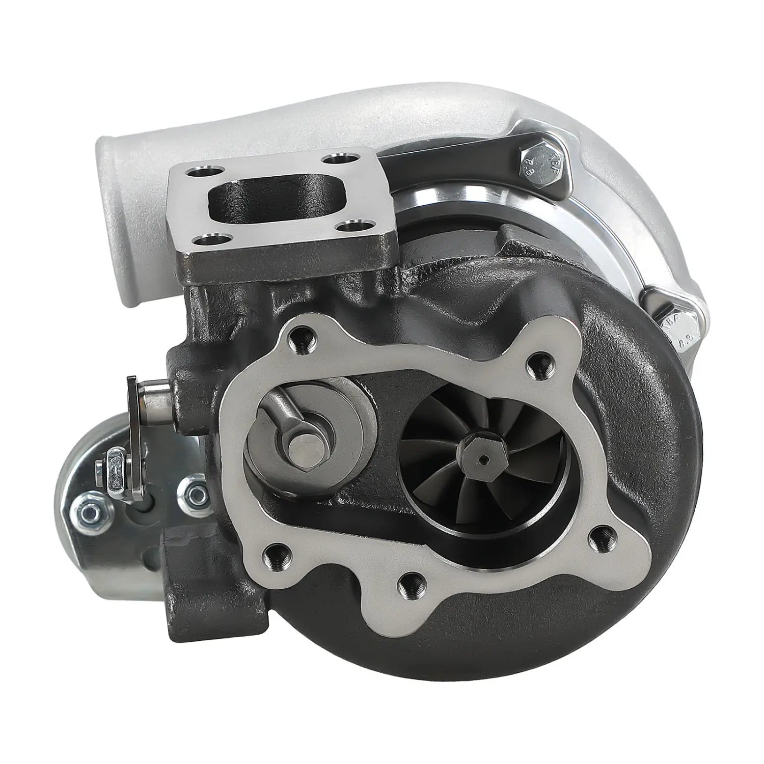 T25 T28 Turbo GT2871 GT2860 Dual Ball Bearing Racing Turbocharger w/ Wastegate