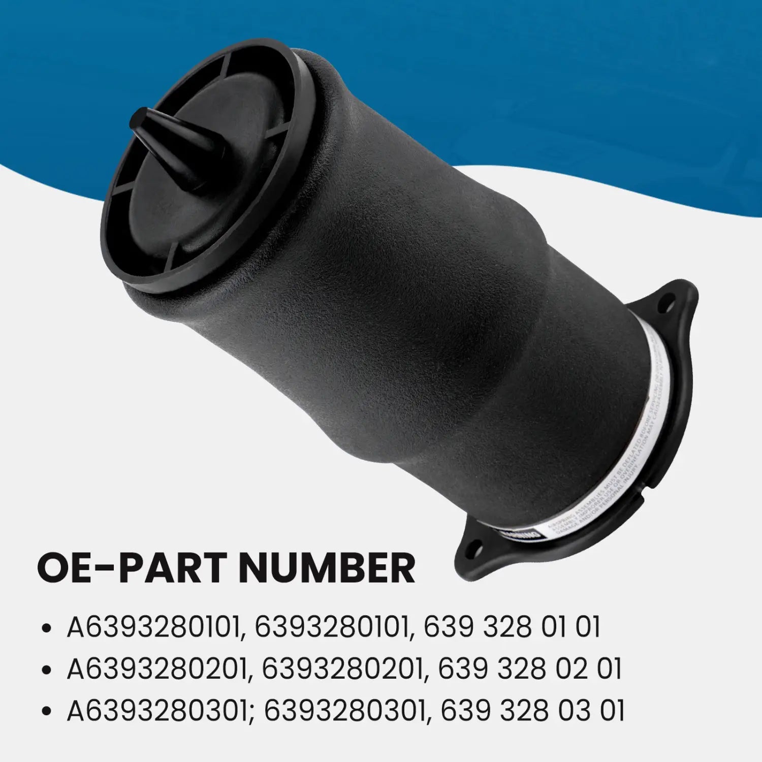 Pair Rear Air Spring Bag Suspension For Mercedes V Class Vito Bus W639 2003-2014
