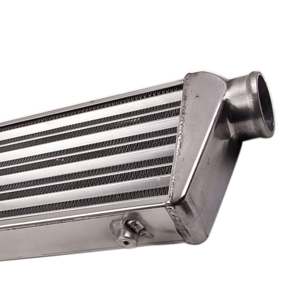 Universal Intercooler 27’’x7’’x2.5’’ Tube & Fin for Audi Jetta Inlet 2.5’’ / 64mm