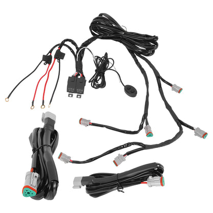 Wiązka elektryczna z przełącznikiem do lamp RGB maXpeedingrods Crosshair 1–6