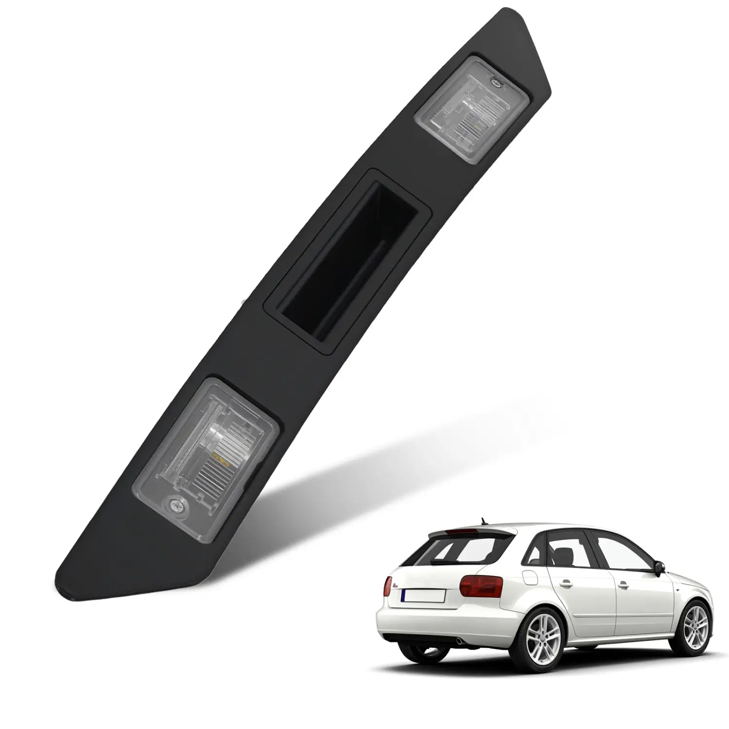 Trunk Grip License Plate Light Trim for Audi A3 8P S3 Sportback 04-13 8P4827574