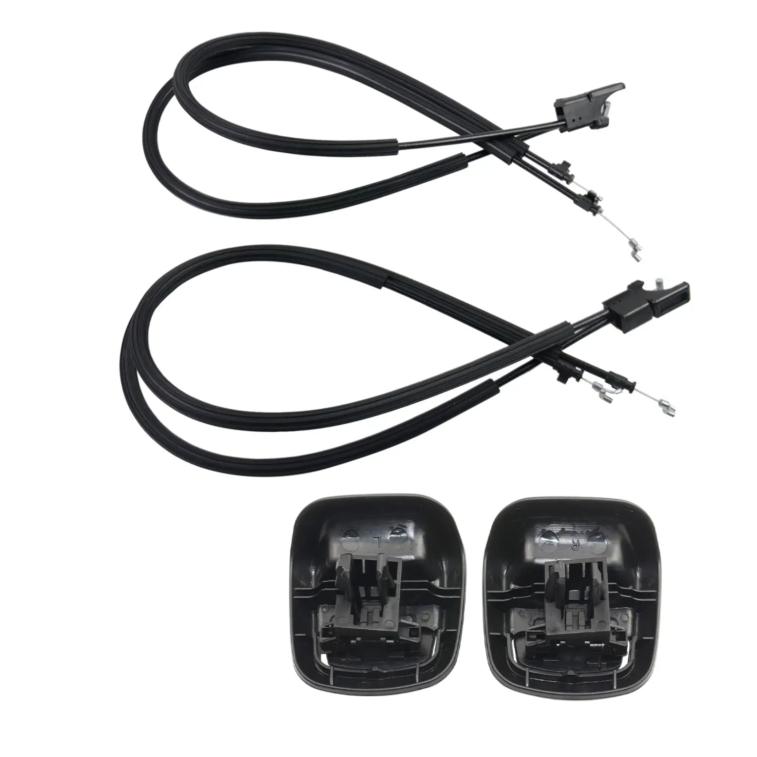 AP03 Left + Right Hand Seat Tilt Cables & Seat Tilt Handle Set for Ford Fiesta MK5 MK6 1441167 1441166