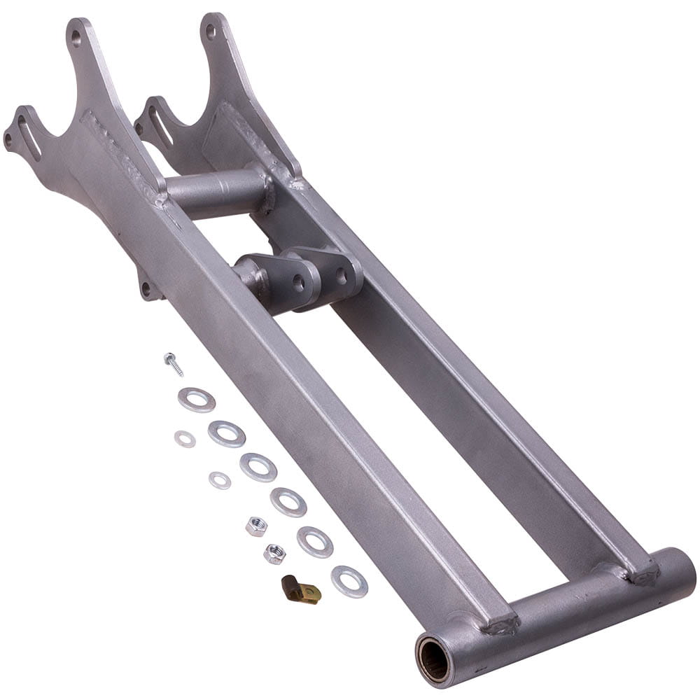 4’’ Silver With Skid Plates Bracket Extended for Yamaha Banshee YFZ350 Swingarm New