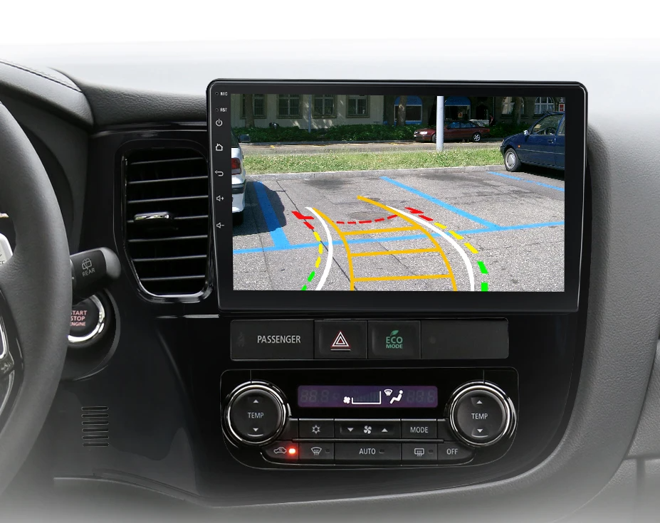 Raidió do Mitsubishi Outlander 3 ó 2012 - 2018 AI Voice Android Auto CarPlay Compatible