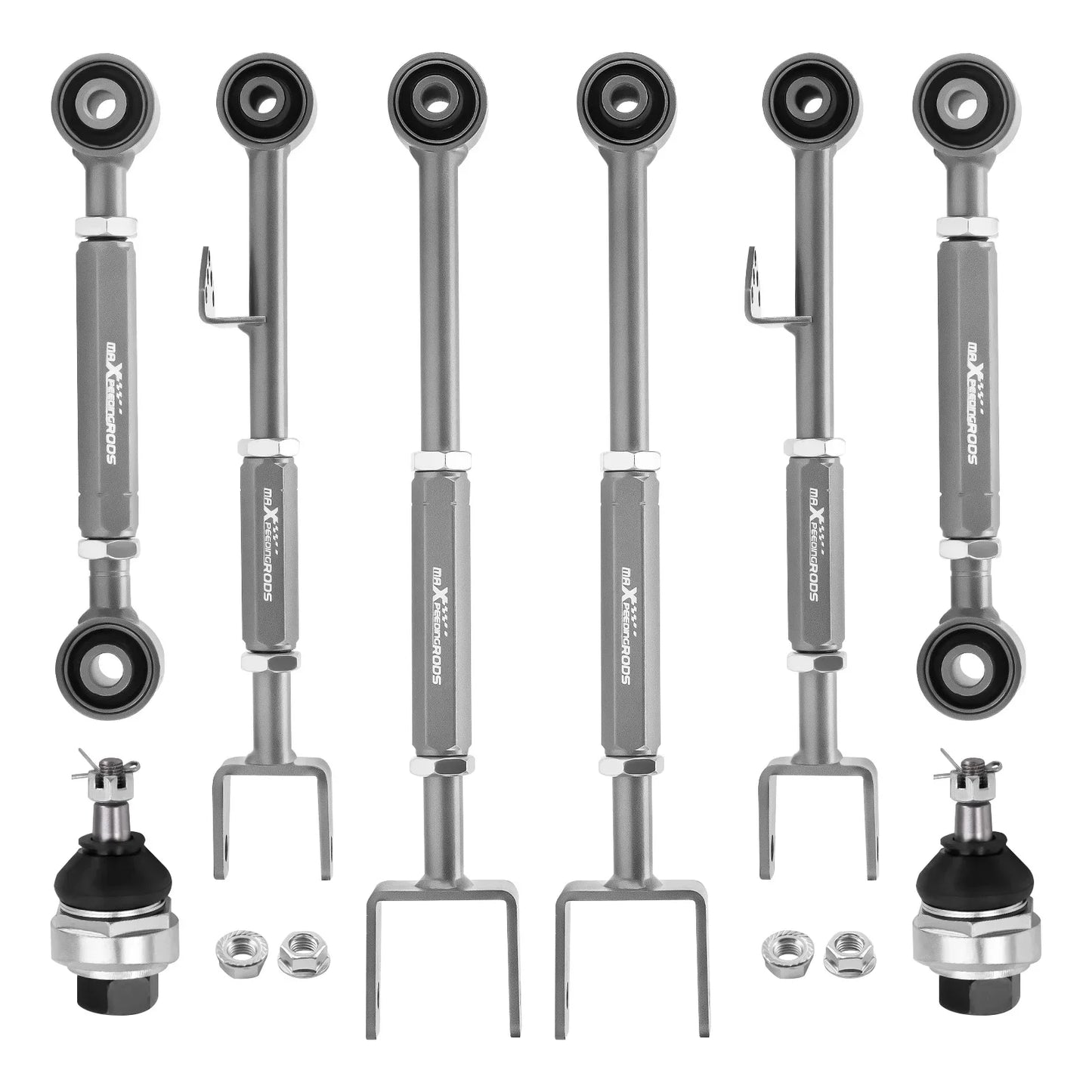 Justerbar bakre Camber Toe Arm Kit för 2008-17 Honda Accord Crosstour 09-14 TL