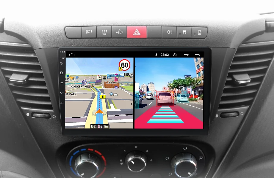 Radio voor Iveco Daily 2014 - 2021 – CarPlay, multimedia en GPS 2-DIN met AI Voice Android Auto