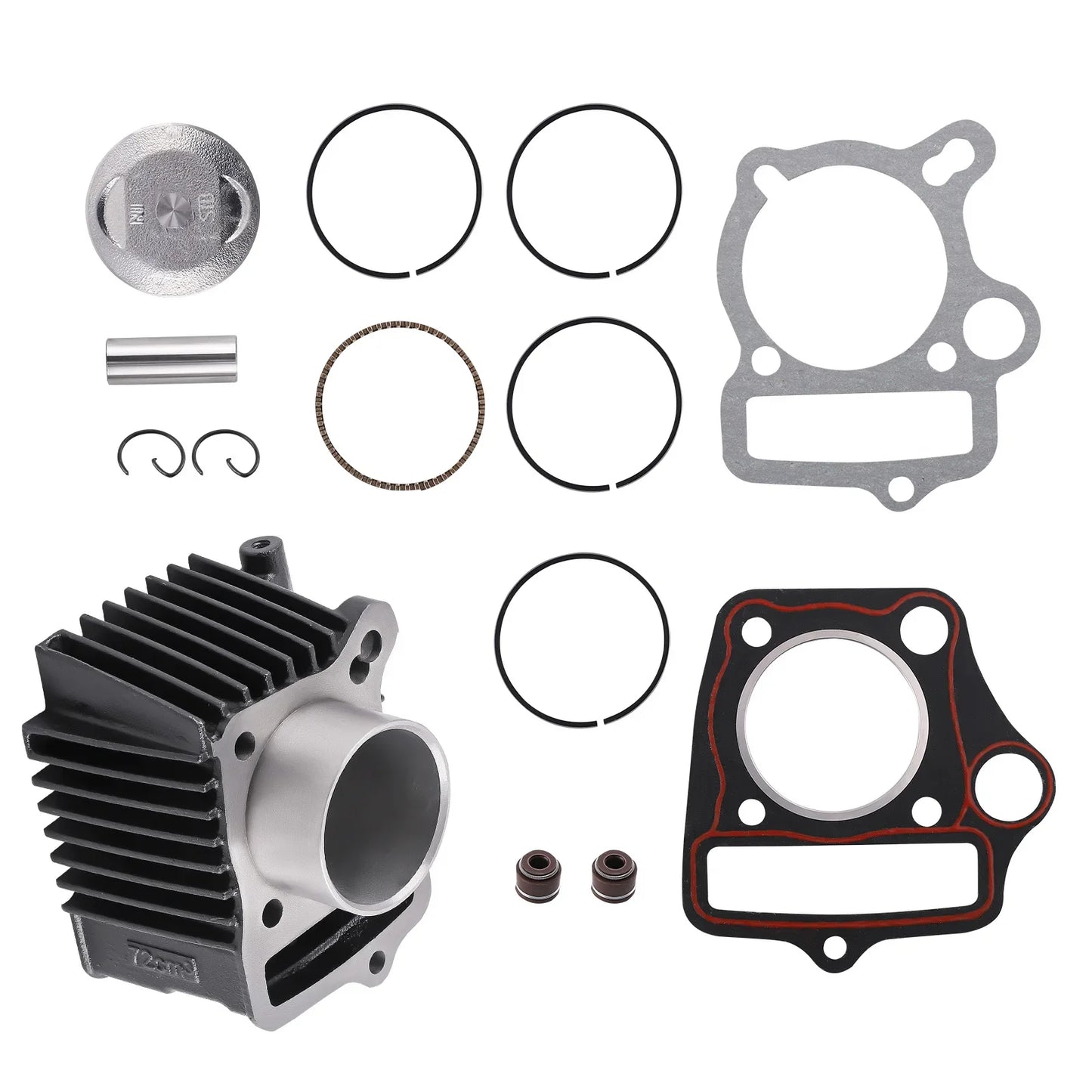 Kit d'extrémité supérieure de Piston de cylindre de qualité pour Honda ATC70 CRF70 CT70 C70 70cc