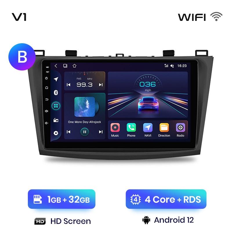 Radio nawigacja Mazda 3 bk 2004-2013 Carplay Android Auto - Multigenus