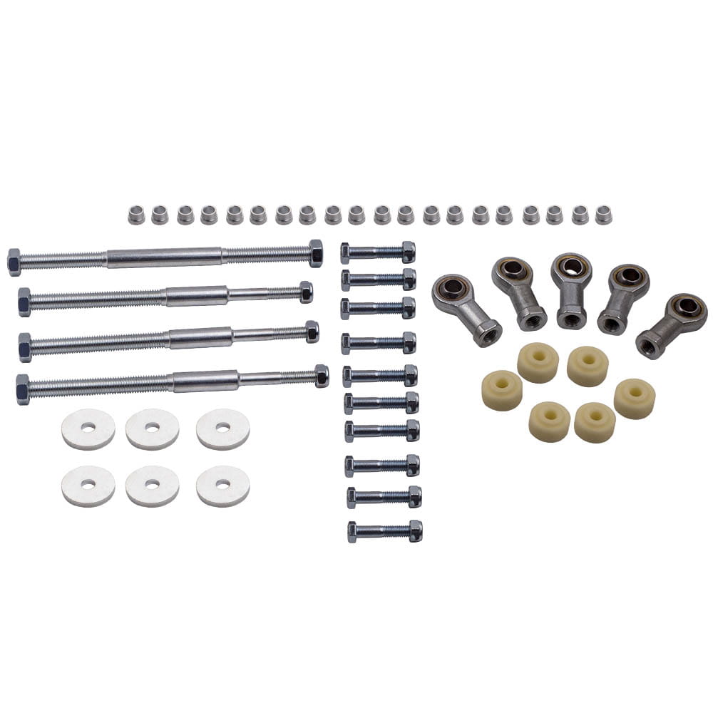 4x Front +Rear HD Sway Bar Extension Kit for Nissan Patrol GU Y61 2-8’’inch Lift