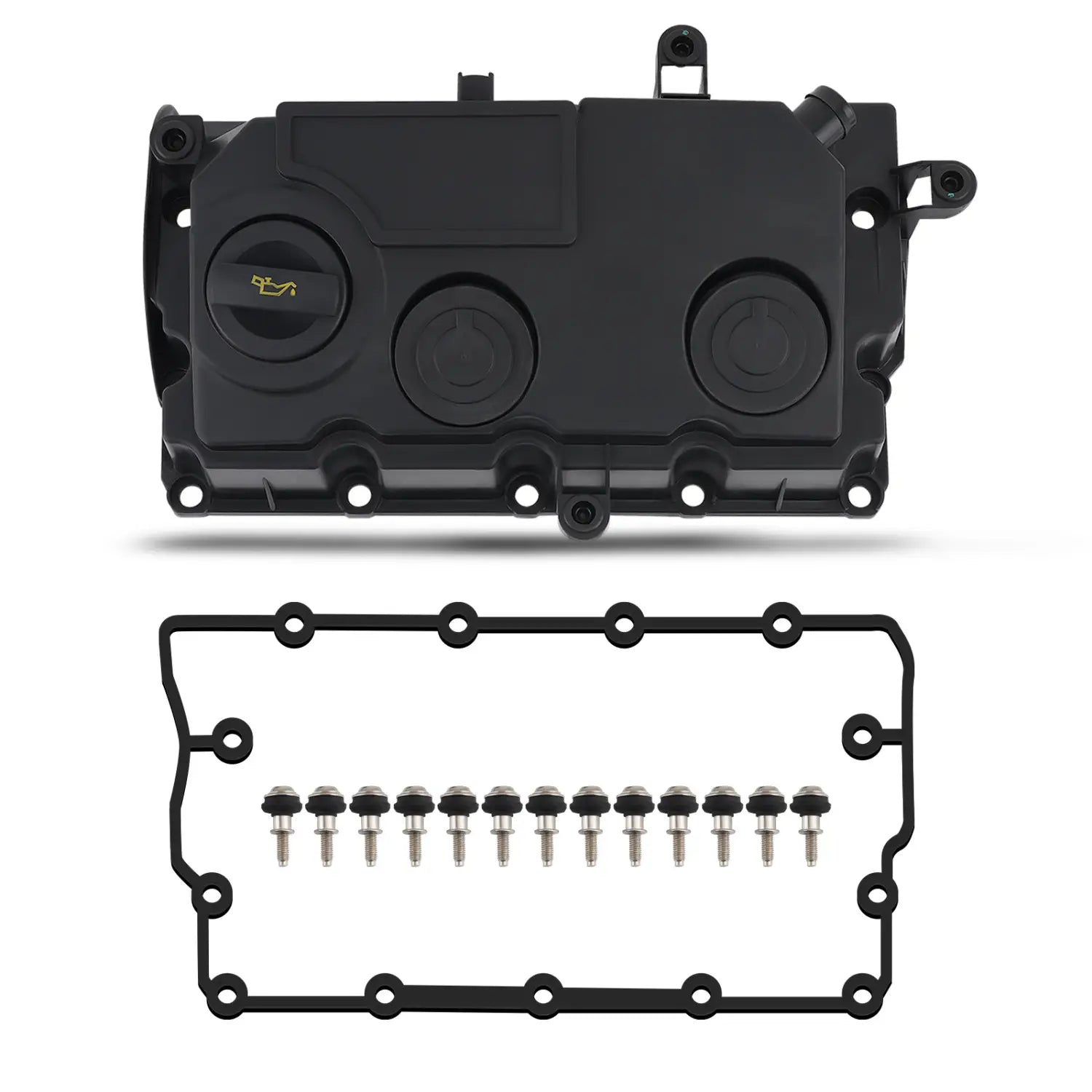 Engine Valve Cover Replacement for Volkswagen Jetta 1.9L DIESEL A/T GL TDI Sedan 2005 03G103469G 03G103469M 03G103475E