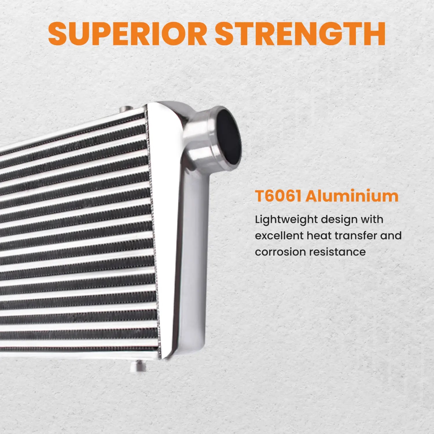 600x300x76 2.5’’ Intercooler Pipe ALLOY UNIVERSAL TURBO HARD PIPE 3’’ Thickness