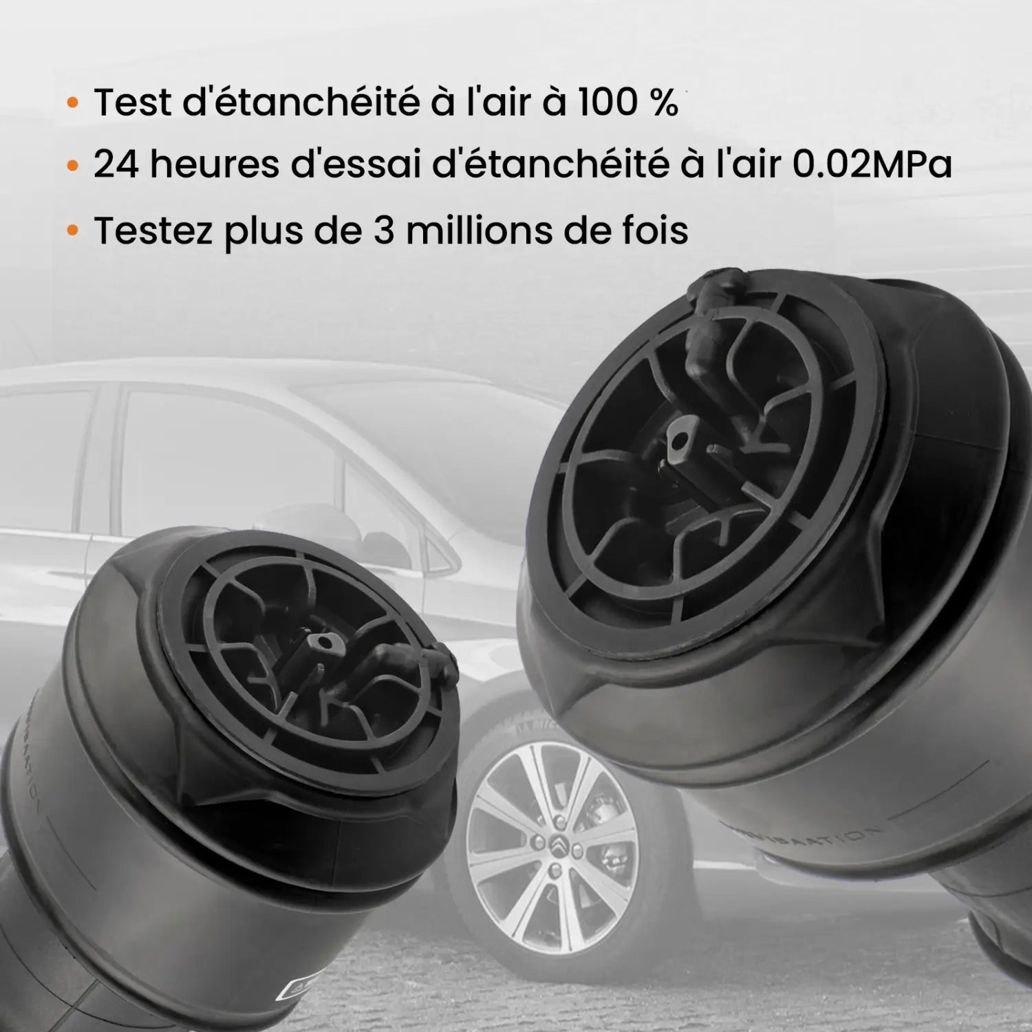 Rear Air Ride Suspension Spring Bags For Citroen C4 Picasso 5102GN 5102R8 Pair