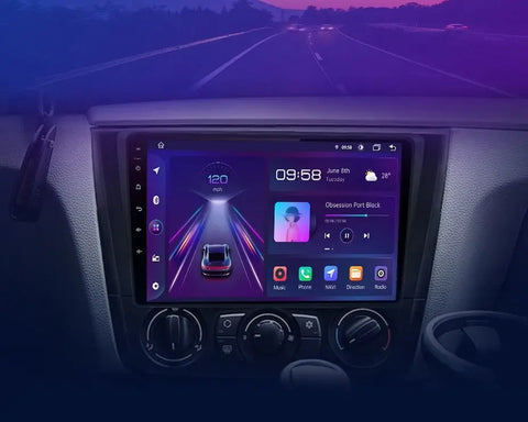 Radio nawigacja Bmw 1 e88 e82 e81 e87 2004-2011 Android auto Carplay