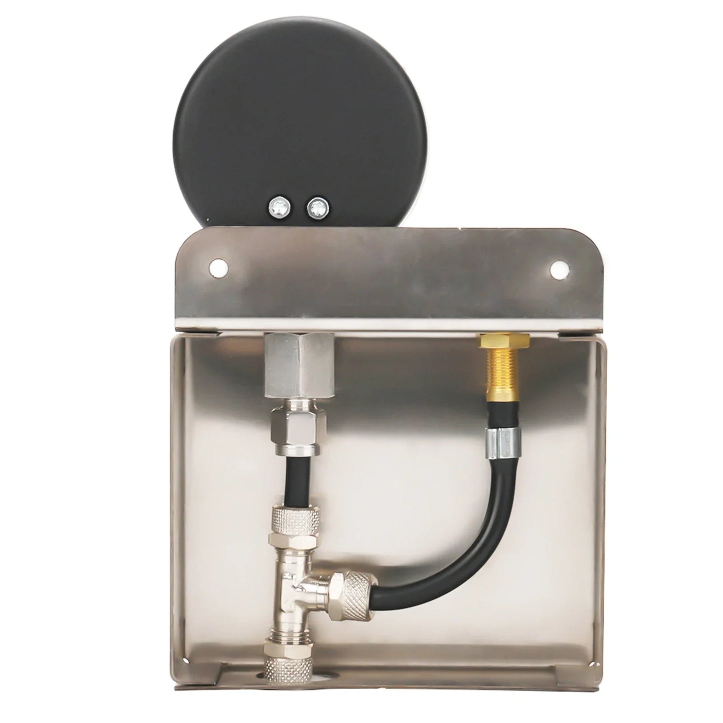Luftfederung mit 12-V-Kompressor-Kit für Ford Transit 2001–2024, 4000 kg, 75 PSI