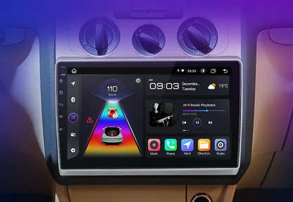 2003–2010 m. „Volkswagen Touran 1“ radijas – belaidis „CarPlay“ ir „Android Auto“