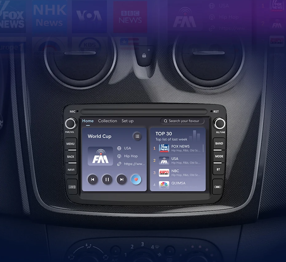 Radio per Renault Dacia Duster, Sandero, Captur, Xray, Logan 2, Symbol e Dokker con Wireless CarPlay e Android Auto