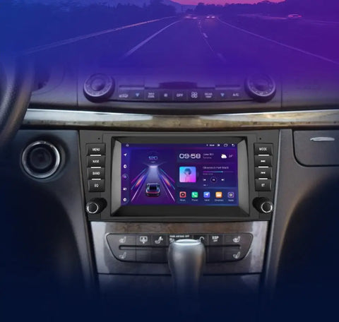 Radio nawigacja Mercedes Benz e klasa w211 w219 e200 e220 e300 Carplay Android auto