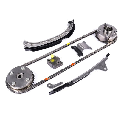 Zestaw łańcucha rozrządu z regulatorem wałka Toyota 1.3 benzyna