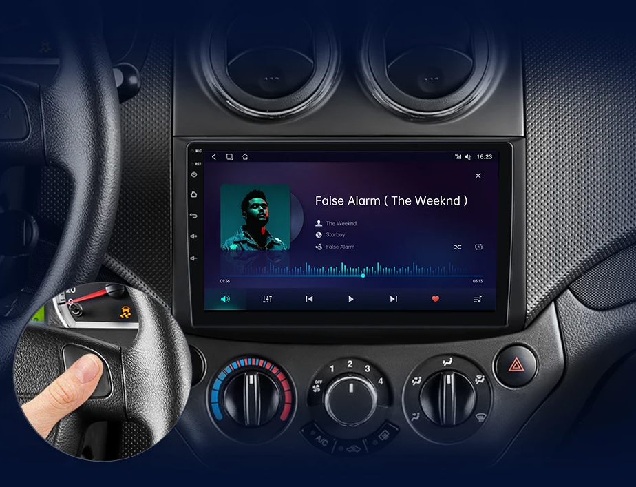 Radio para Chevrolet Aveo 2006 - 2012 – CarPlay y Android Auto