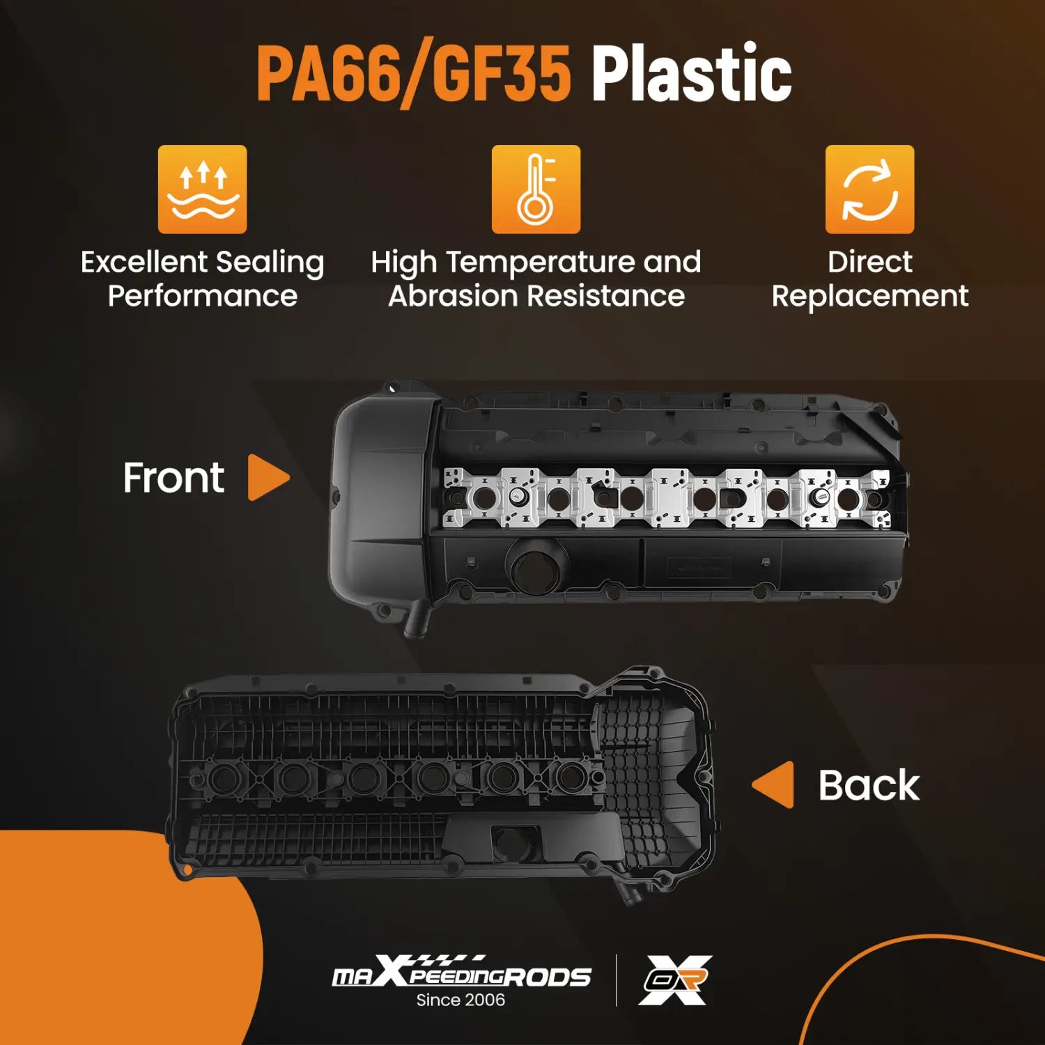 Valve Cover Replacement for BMW E46 E39 E53 M52 M54 1998-2003 11121432928