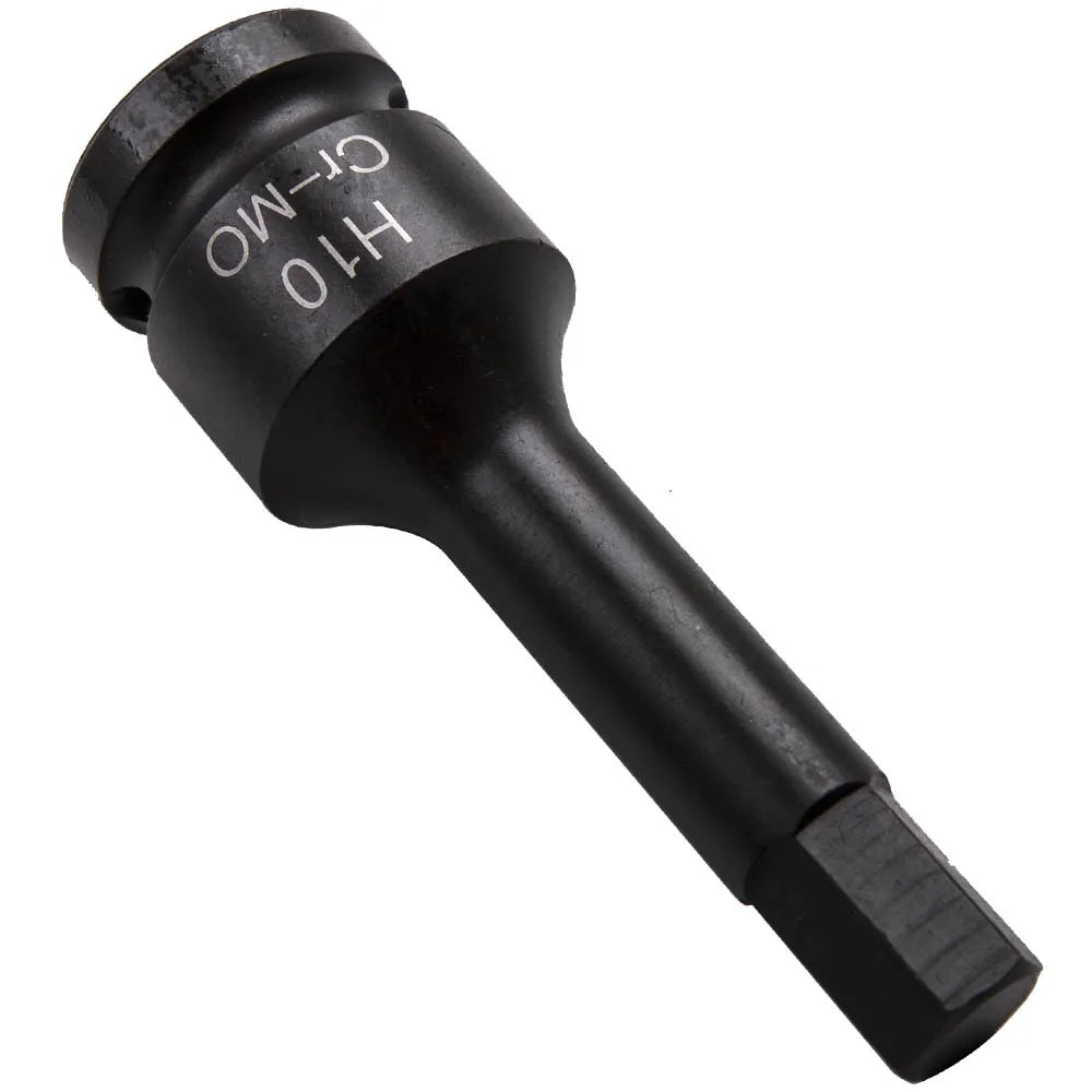Chrome-Moly 1/2" Impact Hex Bit Socket Set 8PC Allen Key H5-H19 Tool Kit