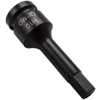 Chrome-Moly 1/2" Impact Hex Bit Socket Set 8PC Allen Key H5-H19 Tool Kit