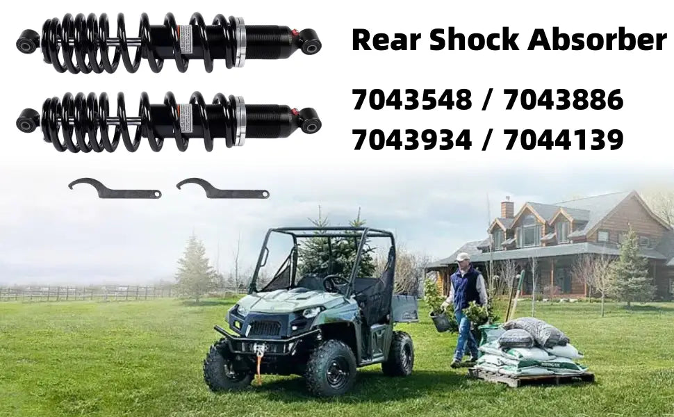 Zestaw Tylnych Amortyzatorów Polaris UTV Ranger 400 500 570 2010-2023 AP03