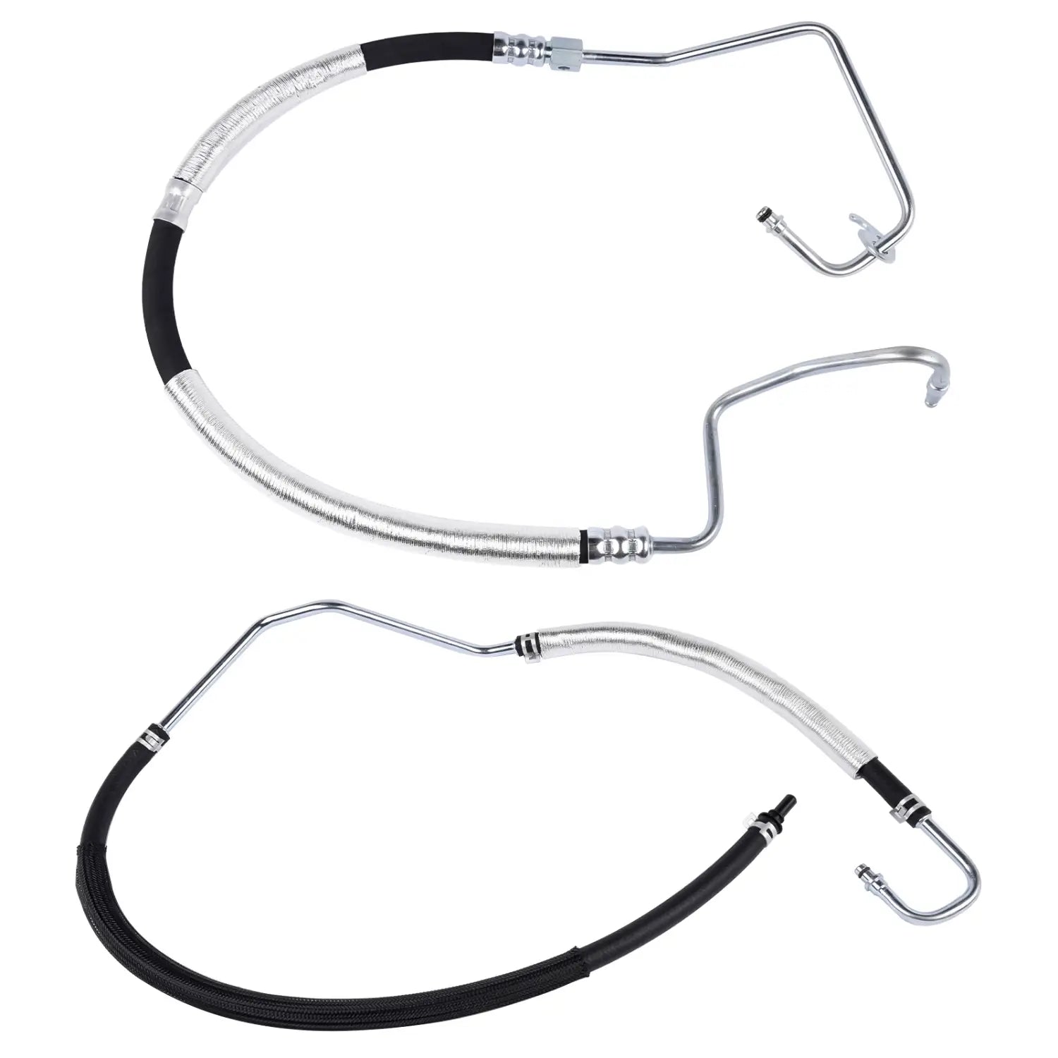 AP03 2x Power Steering Hose for Ford Fiesta V JD JH 2004-2008 Fusion JU 2004-2012 1737517 57179 3405448,
