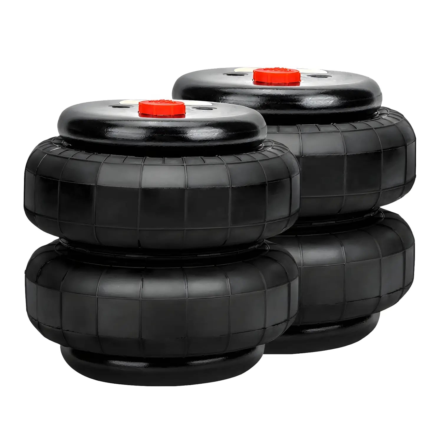 Rear / front Air Ride Suspension Bags Pair Standard 2500lb 1/2’’npt Single