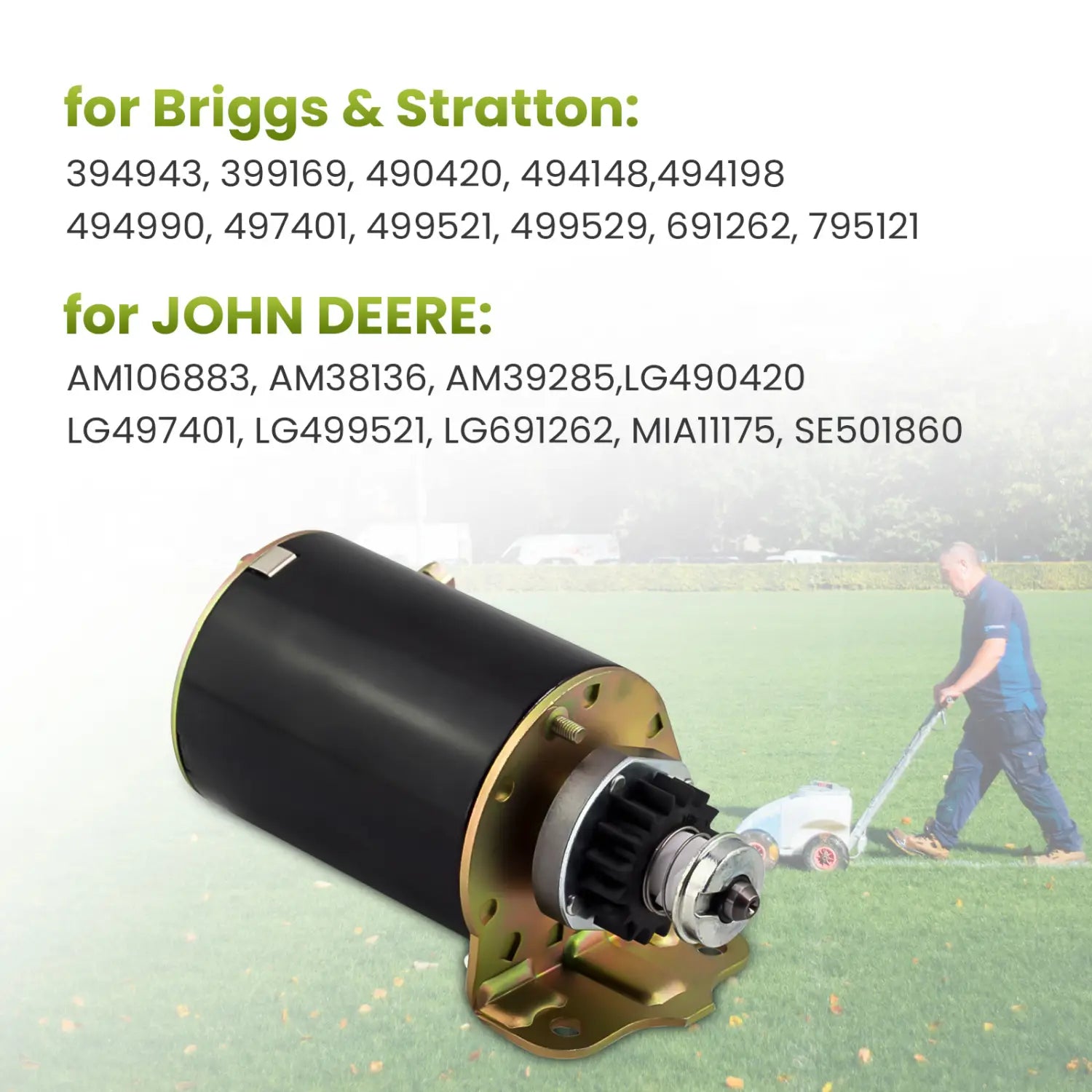 Starter for Briggs &Stratton Toro Lawn Mower 16 Teeth 106883 499521 5778 SBS0004 399169 691262 795121 BS-399169