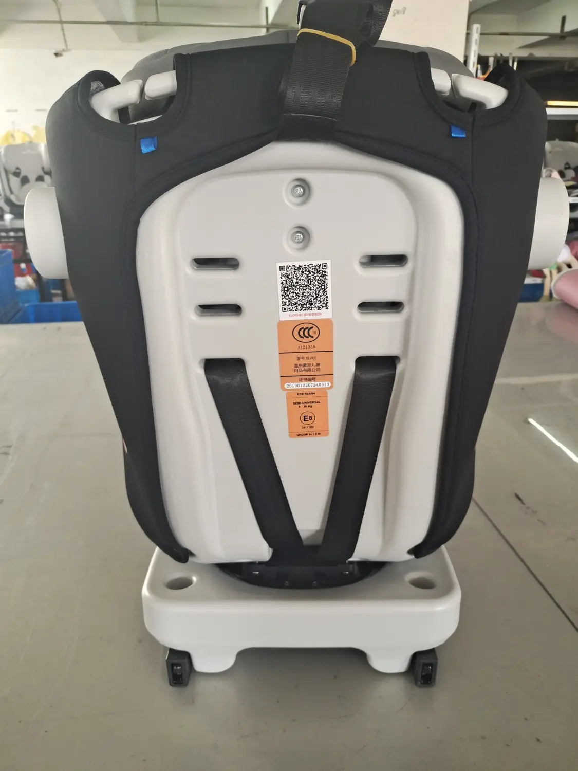 AP01 Fotelik Samochodowy Dziecięcy Isofix 360 Stopni Obrotowy 5 Punktowy 9 36Kg