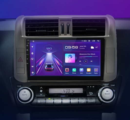 Radio dla Toyota Land Cruiser Prado 150 (2009-2013)  – Nawigacja GPS 4G CarPlay i Android Auto