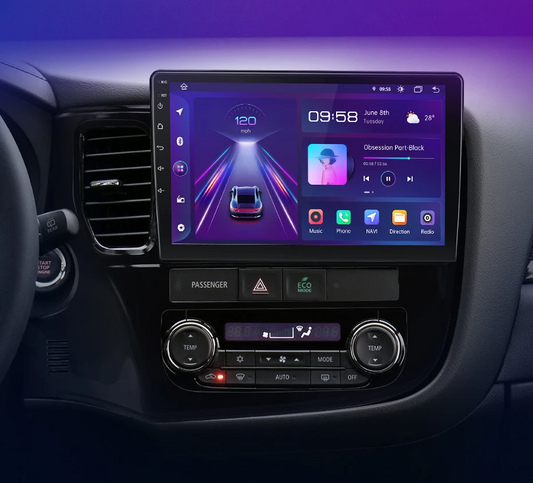 Radio do Mitsubishi Outlander 3 od 2012 - 2018 AI Voice Android Auto Kompatybilne z CarPlay