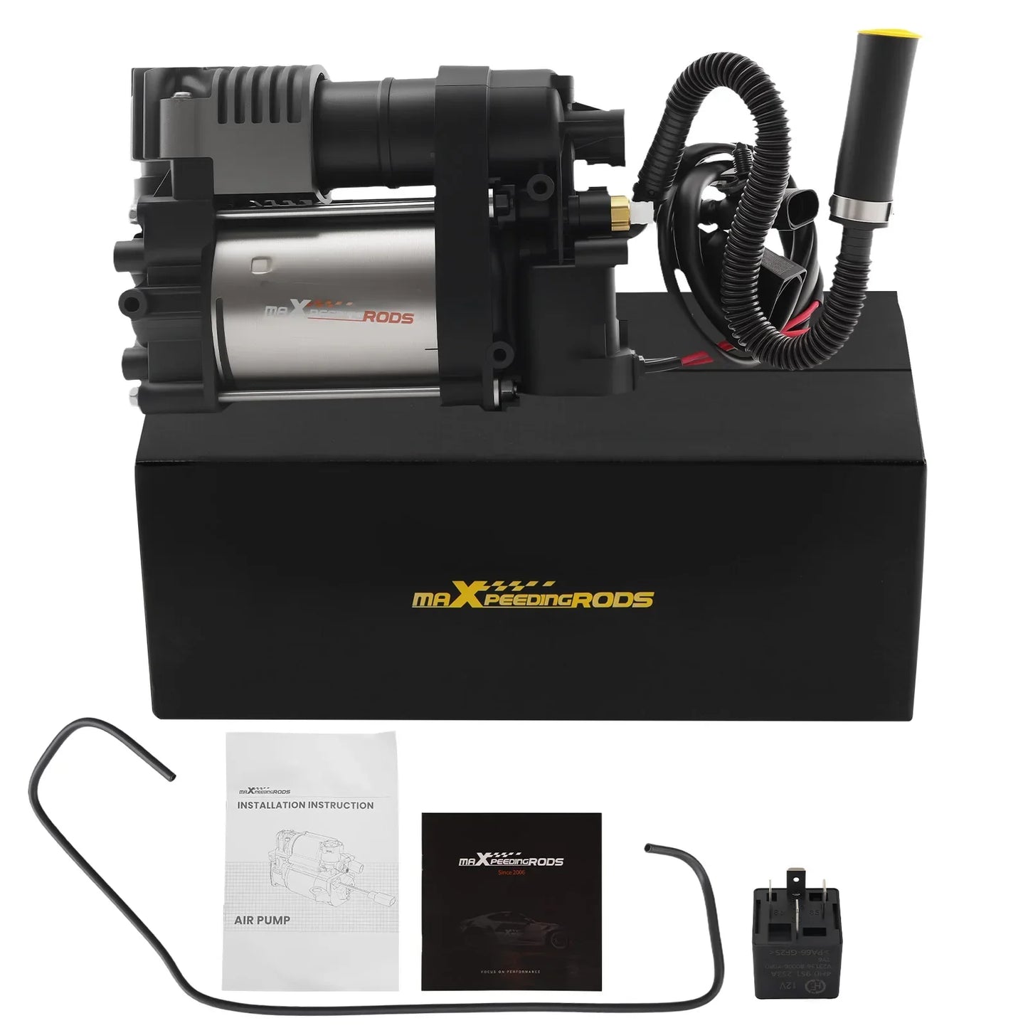 Luftfjädring kompressorpump för Porsche Cayenne II 92A 2011-2018 95835890101