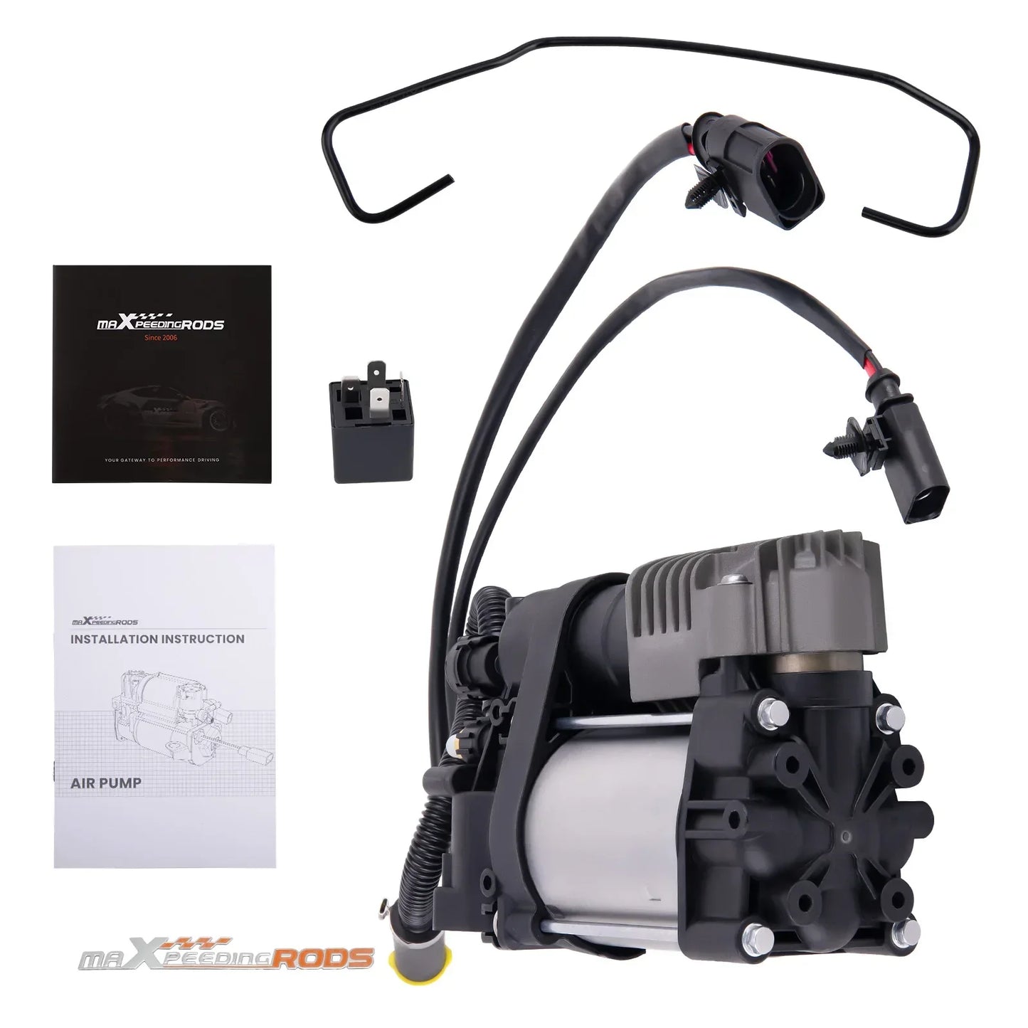 Luftfjädring kompressorpump för Porsche Cayenne II 92A 2011-2018 95835890101