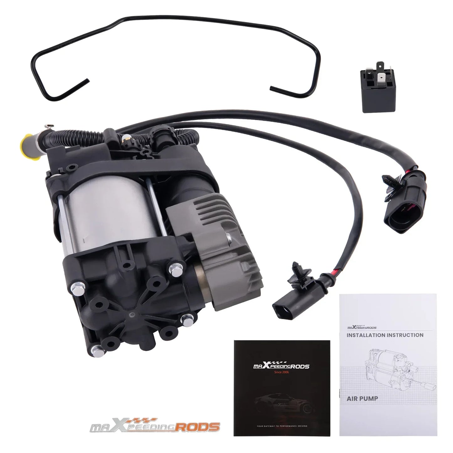 Luftfjädring kompressorpump för Porsche Cayenne II 92A 2011-2018 95835890101