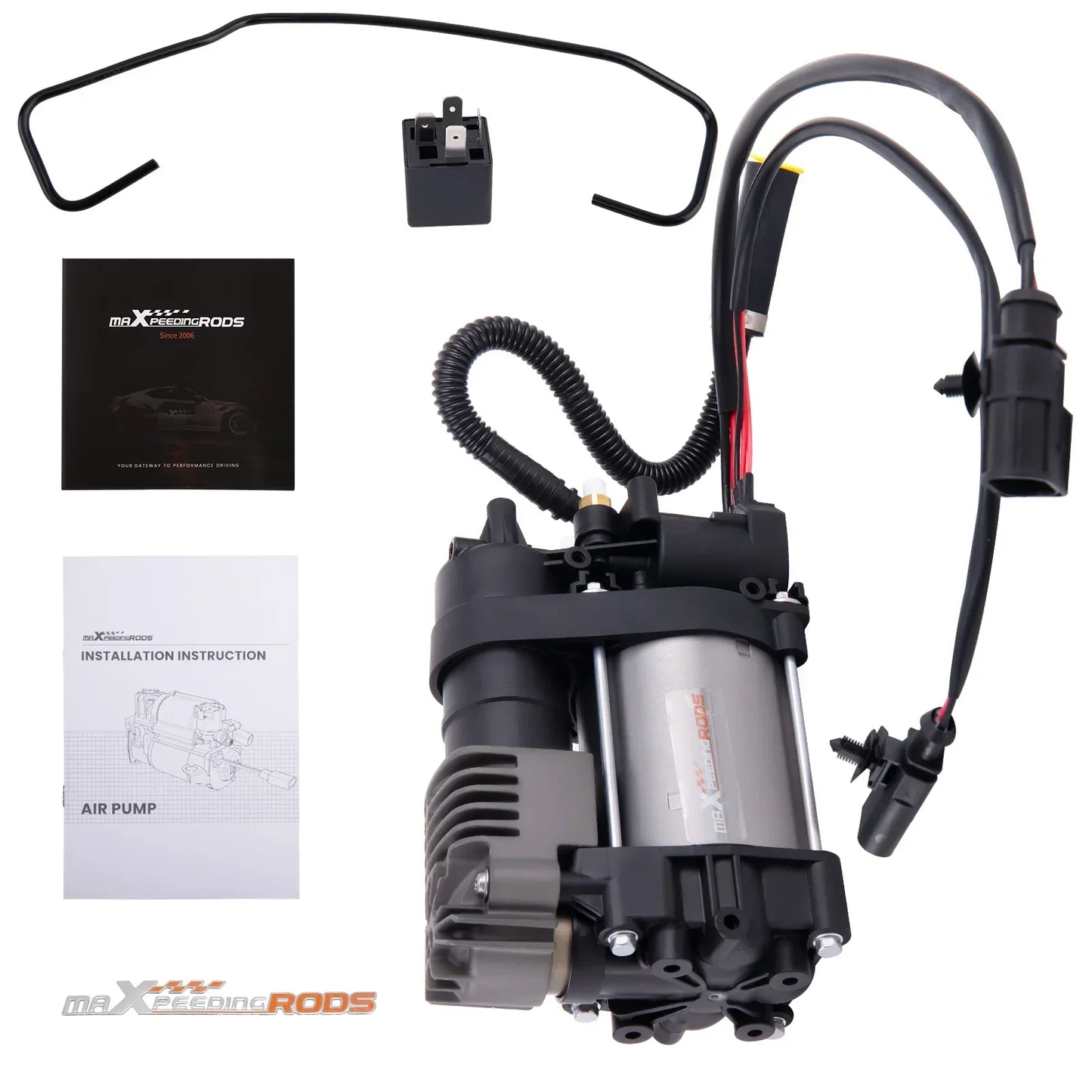 Luftfjädring kompressorpump för Porsche Cayenne II 92A 2011-2018 95835890101