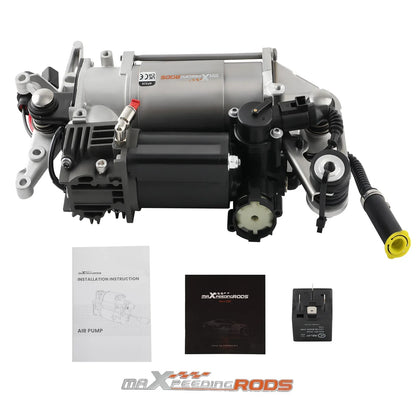 Air Suspension Compressor Pump W/ Bracket For Porsche Cayenne 955 9PA 2002-2010