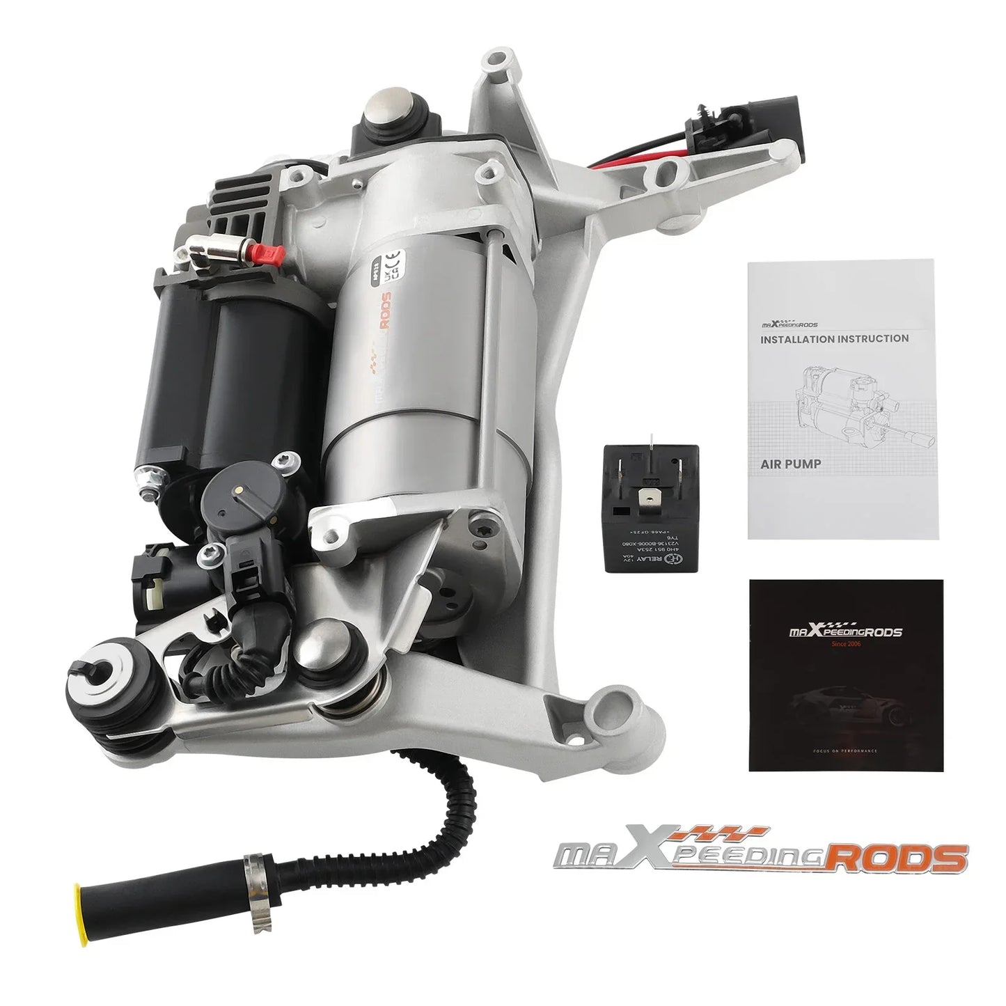 Pompe de compresseur à Suspension pneumatique avec support pour Porsche Cayenne 955 9PA 2002 – 2010