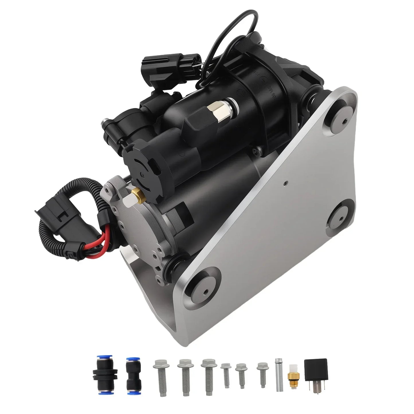 Compresseur de Suspension pneumatique avec support pour Land Rover Discovery 3 4 L319 2004-2016