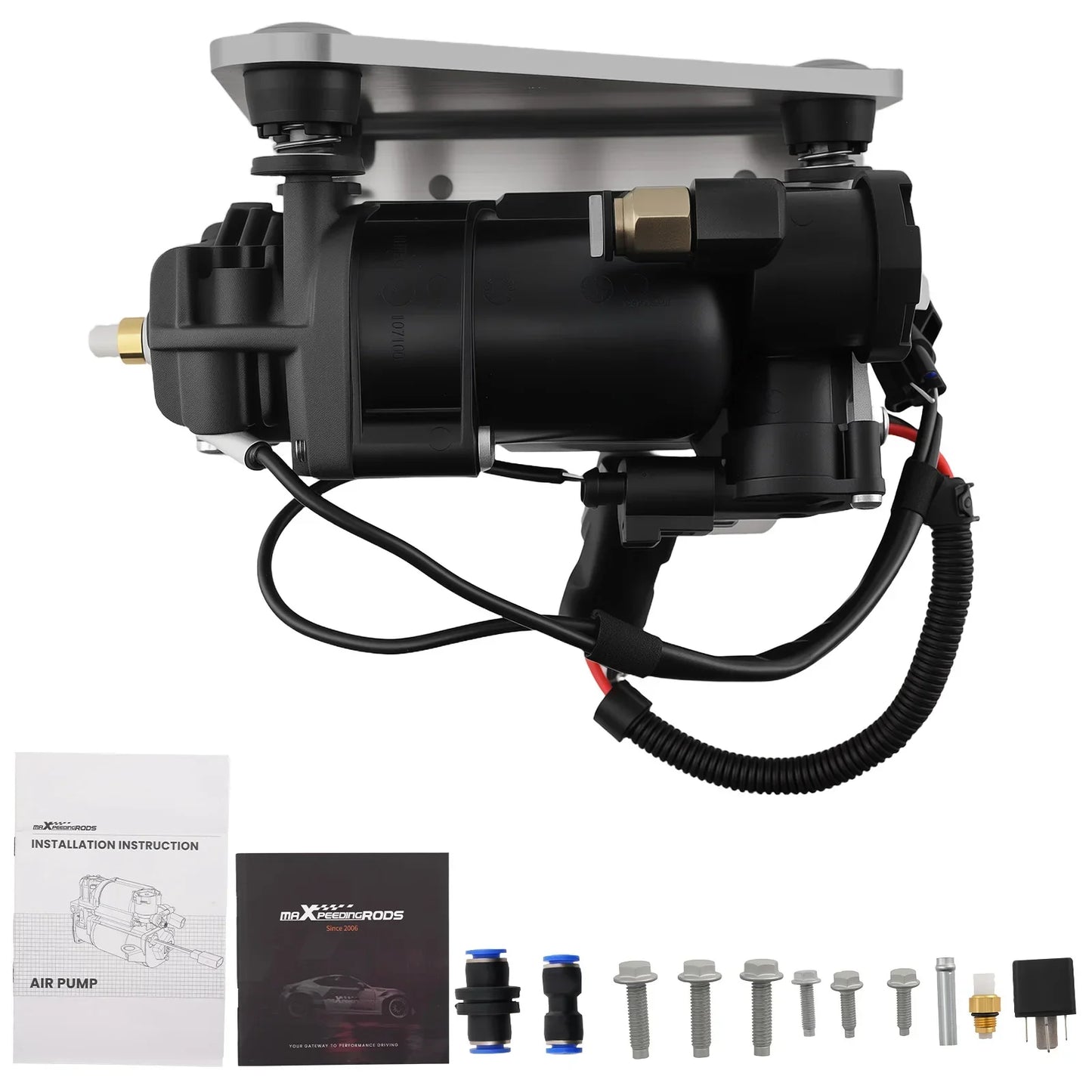 Compresseur de Suspension pneumatique avec support pour Land Rover Discovery 3 4 L319 2004-2016