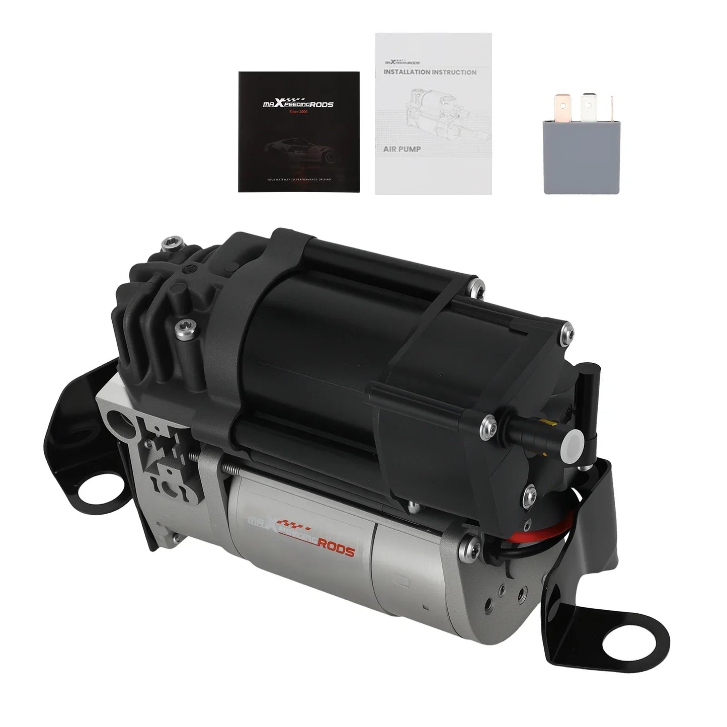 Air Suspension Compressor W/ Bracket For Mercedes-Benz W205 C205 A205 S205 W213