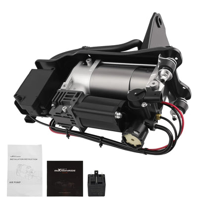 Airmatic fjädringskompressor + ventilblock för Audi A6 C6 4F Allroad 4F0616006