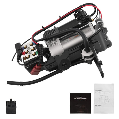Airmatic fjädringskompressor + ventilblock för Audi A6 C6 4F Allroad 4F0616006