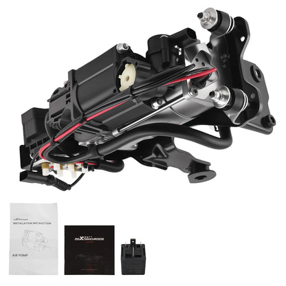 Airmatic fjädringskompressor + ventilblock för Audi A6 C6 4F Allroad 4F0616006