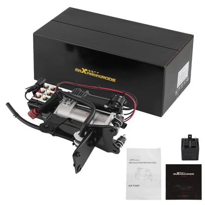 Airmatic fjädringskompressor + ventilblock för Audi A6 C6 4F Allroad 4F0616006