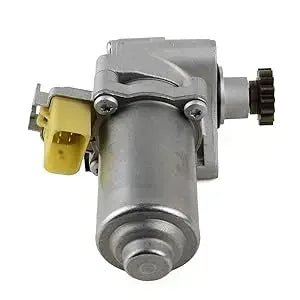 Srebrny metaliczny silnik do szyb zółtym złączem i czarnym trybem do rozdzielczej bmw xdrive oem części