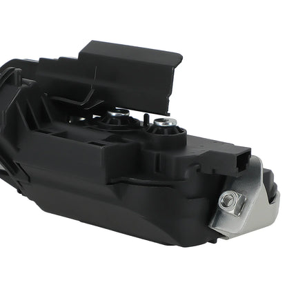 Czarny plastikowy zamek pokrywy bagażnika seat alhambra i touareg 7p5 z metalowymi śrubami i chromowanym uchwytem