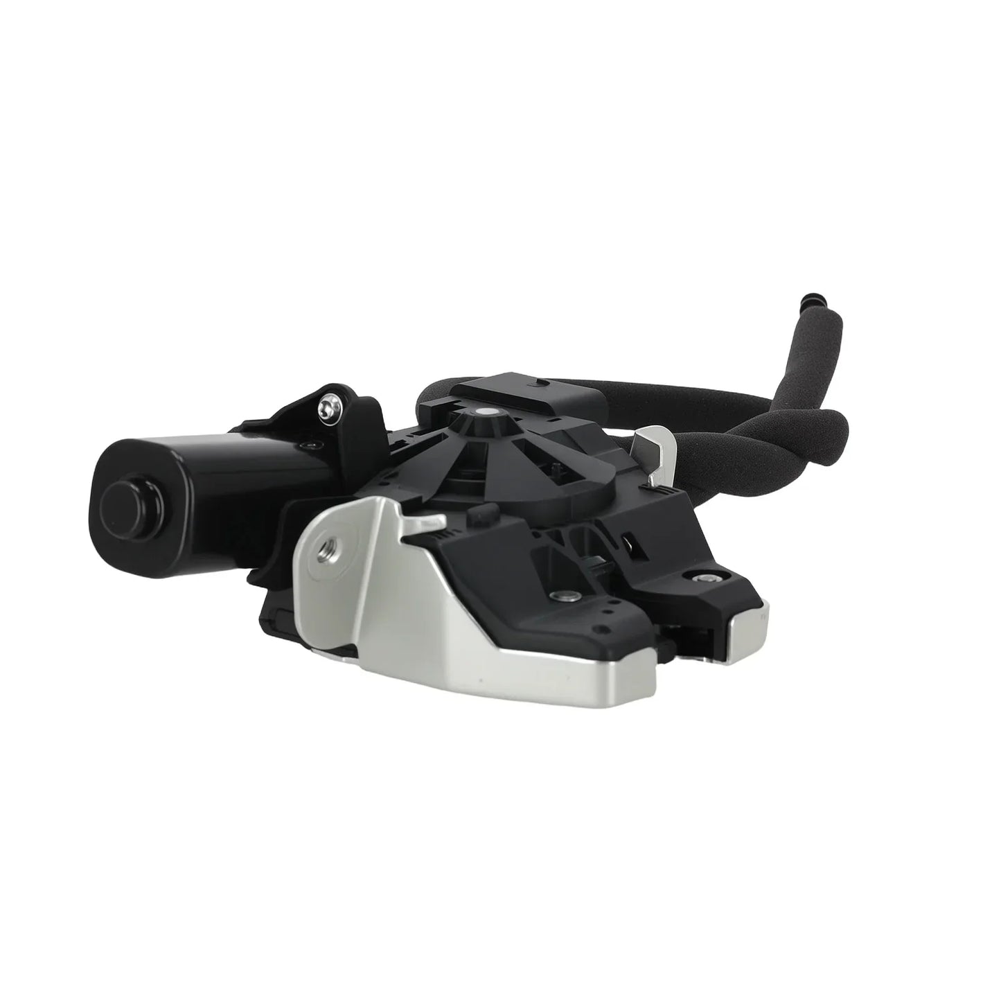 Czarno-srebrny regulator szyby z cylindrycznym silnikiem do mercedes-benz w222 c217 2015-2017 widok z tyłu