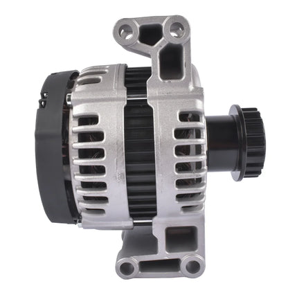 Alternator ap03 z kołem rozłączającym do volvo s60 srebrny aluminium czarne końcówki ccw rotation